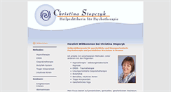 Desktop Screenshot of praxis-stopczyk.de